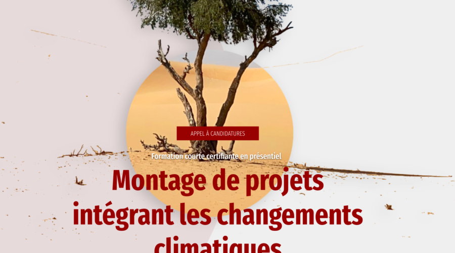Certificat en « Montage de Projets intégrant les Changements Climatiques »